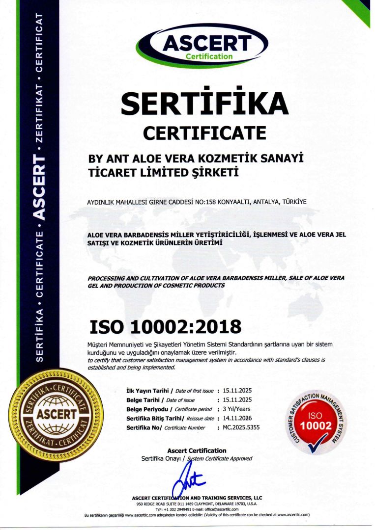 Seritikalarımız